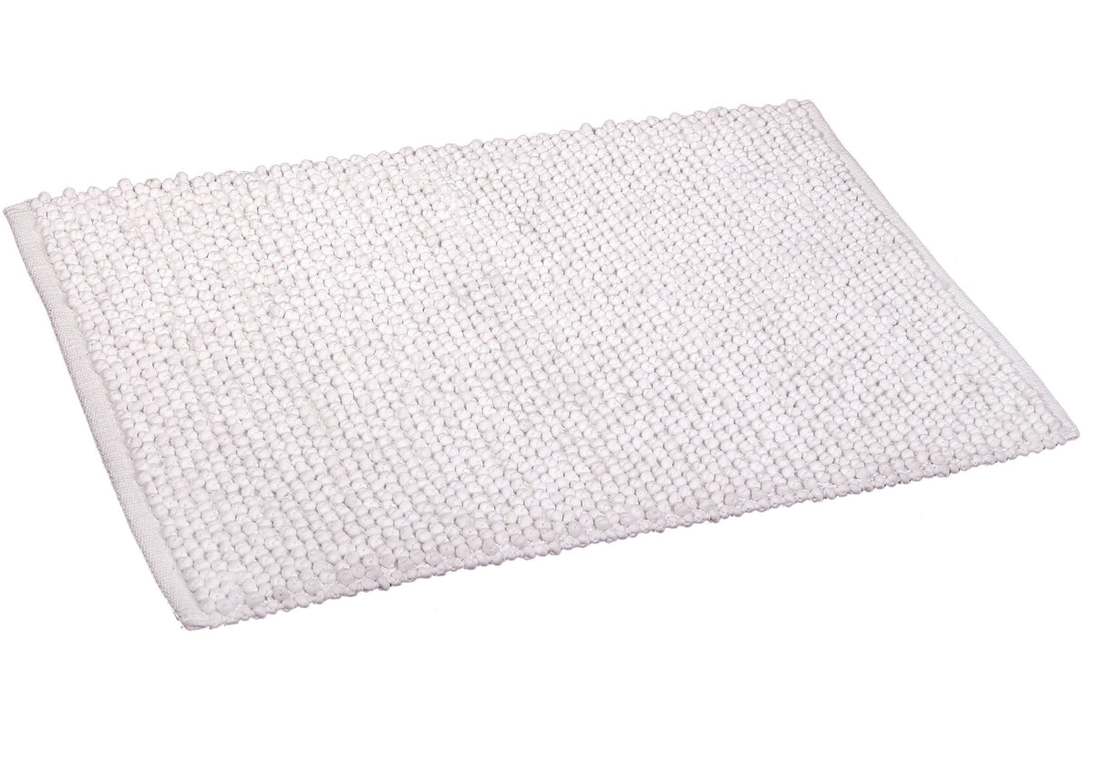Tæppe - Popcorn - 60x90 cm. bomuldmix (Fås i 3 forskellige farver)