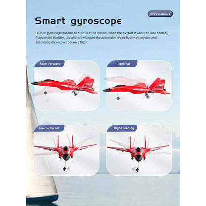 Fjernstyret Drone/Fly med Gyroskop - Model HW33 - Blå eller Rød -