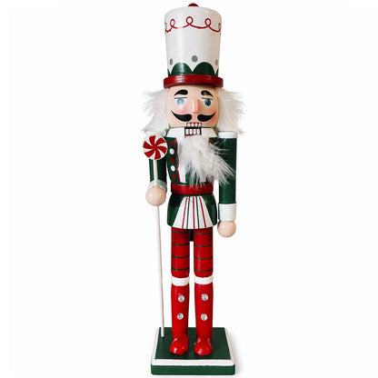 Nøddeknækker figurer i Træ  - 31 cm - 4 forskellige figurer -