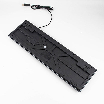 Gaming tastatur med backlight LED lys & affjedring på tasterne