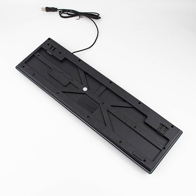 Gaming tastatur med backlight LED lys & affjedring på tasterne