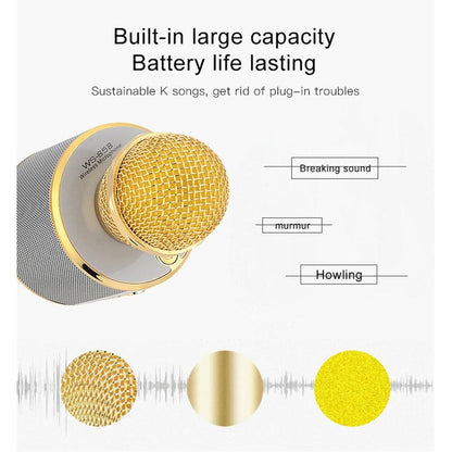 Karaoke Mikrofon m/Bluetooth & Højttaler