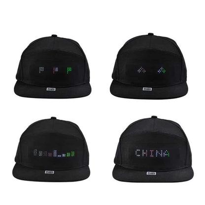 Kasket med LED-display - Bluetooth -