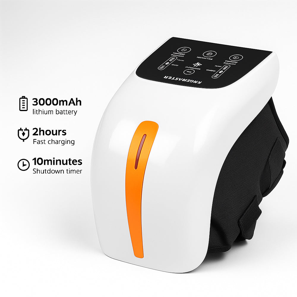 Knæ Massager + infrarød lindring -Digital Skærm-
