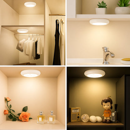 LED Spot (runde) 3 stk. inkl. fjernbetjening