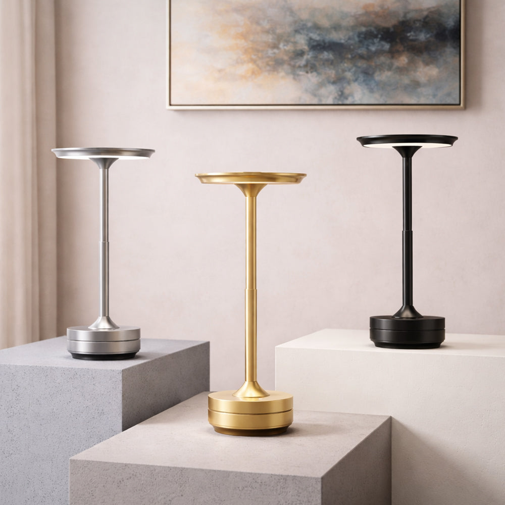 Bordlampe LED m/touch & genopladelig funktion