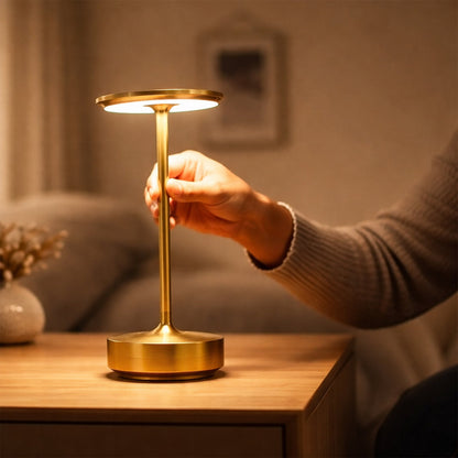 Bordlampe LED m/touch & genopladelig funktion
