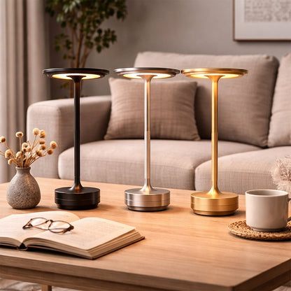 Bordlampe LED m/touch & genopladelig funktion