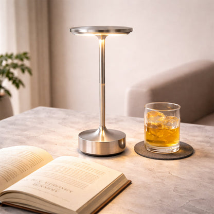 Bordlampe LED m/touch & genopladelig funktion