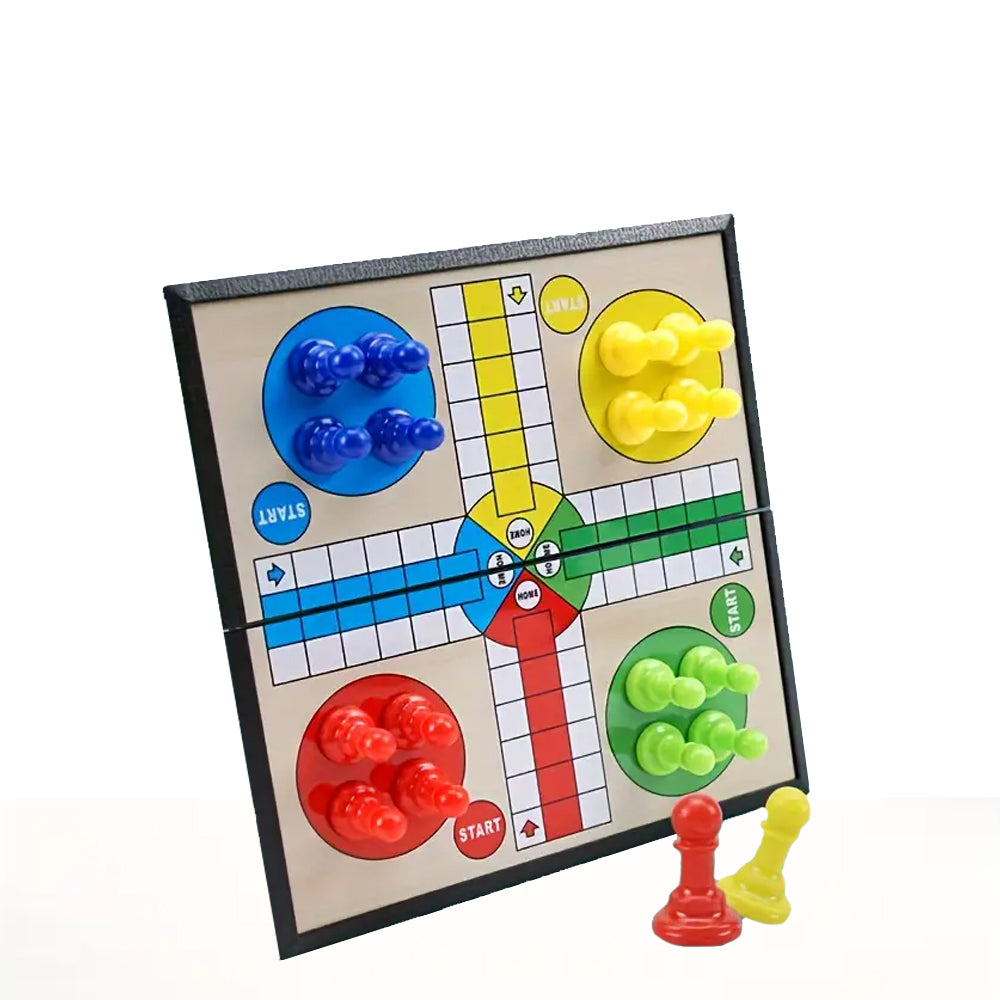 Familiespillet Ludo – Perfekt til rejser og hjemmebrug