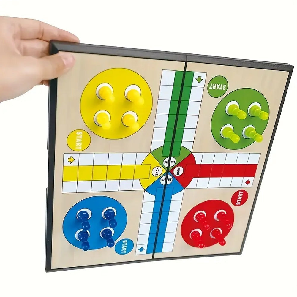 Familiespillet Ludo – Perfekt til rejser og hjemmebrug
