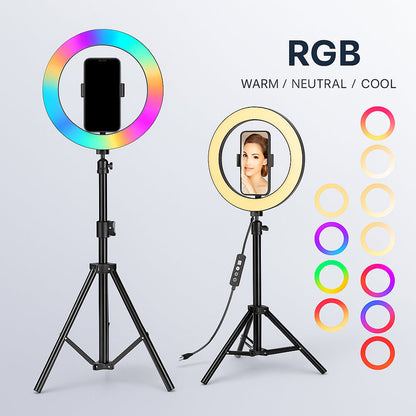 Ring Light RGB – 15 lyskombinationer - MJ30