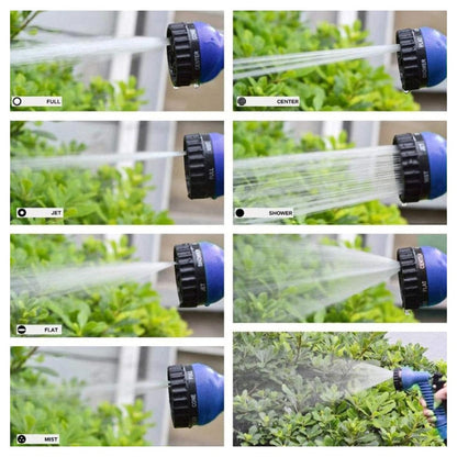 Magic Hose flex haveslange / vandslange - grøn eller blå - flere længder -