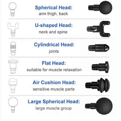 Massagepistol Pro+ til ømme muskler - m/30 hastighedsniveauer