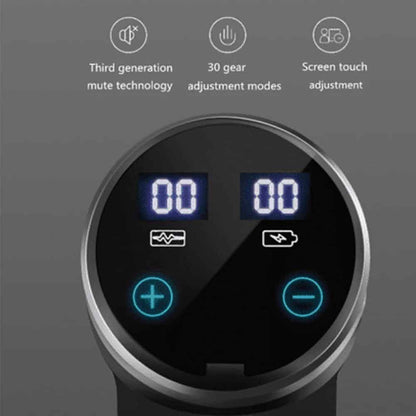 Massagepistol Pro+ til ømme muskler - m/30 hastighedsniveauer