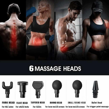 Massagepistol Pro+ til ømme muskler - m/30 hastighedsniveauer