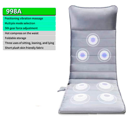 Massagemåtte med 7 massagehoveder