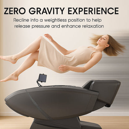 Massagestol 4D, Lux Pro med en af markedets bedste SL-skinner og intelligent AI-styring – Model 988F6
