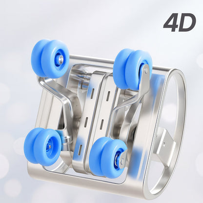 Massagestol 4D, Lux Pro med en af markedets bedste SL-skinner og intelligent AI-styring – Model 988F6