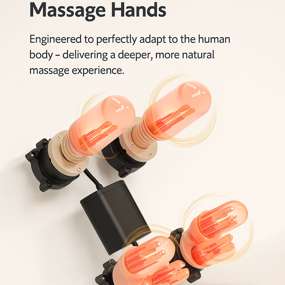 Massagestol 8D - Zero Gravity og Varmeterapi - Model S9