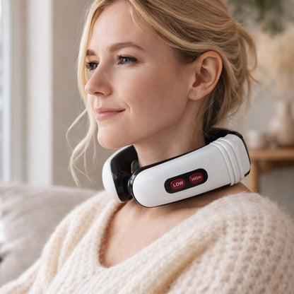 Nakkemassage m/puls - 6 programmer/16 niveauer