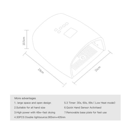 Effektiv UV Neglelampe – Trådløs og genopladelig til professionel brug