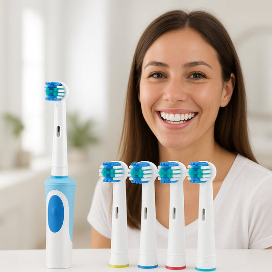 4 stk. tandbørstehoveder til Oral-B