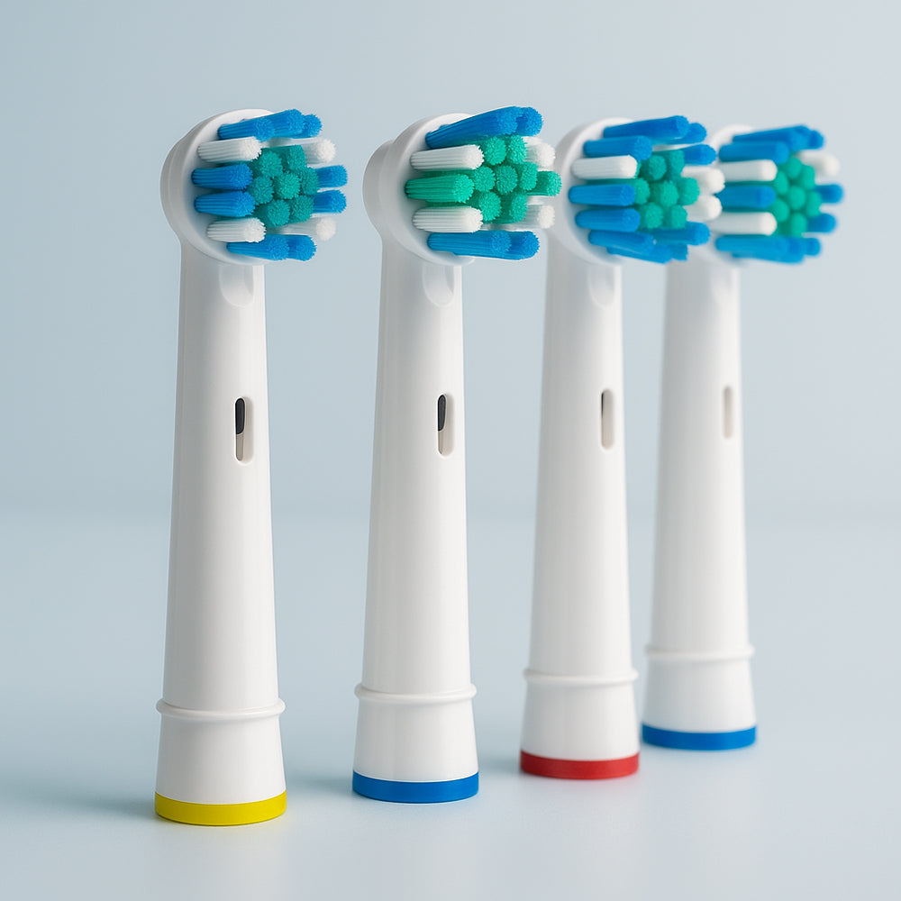 4 stk. tandbørstehoveder til Oral-B