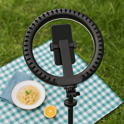 Ring Light med remote & stativ – 3 farvetemperaturer – P220-Q