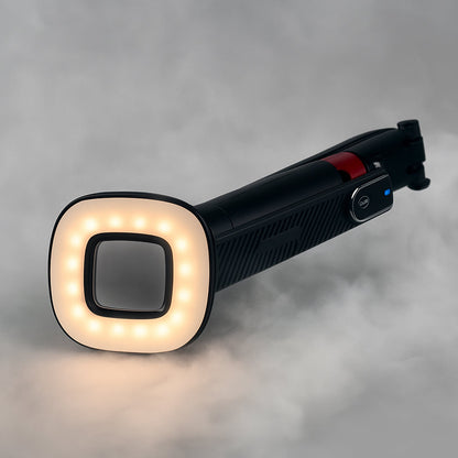 Selfiestick m/Intelligent Ansigtssporing inkl. lys (følger dig automatisk når du bevæger dig) - Q185