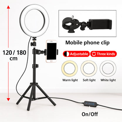 Ring light - 3 lysindstillinger - QX-260