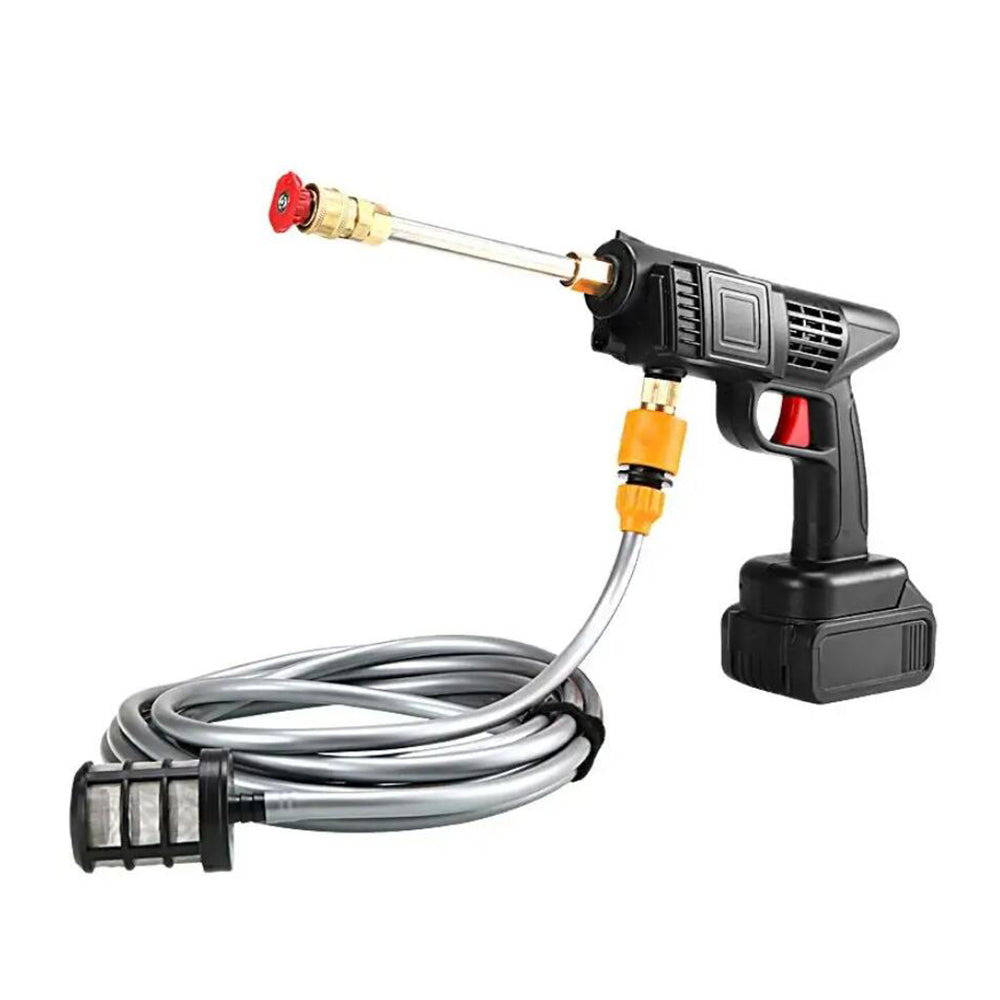 Højtryksrenser transportabel 26 bar/377 PSI – m/batteri 260W inkl. oplader og kuffert