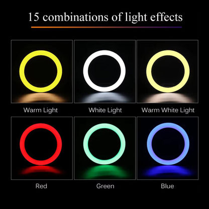RGB Ring Light – Gør Dit Indhold Lysende og Farverigt!