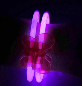 Sommerfugle Armbånd - Selvlysende