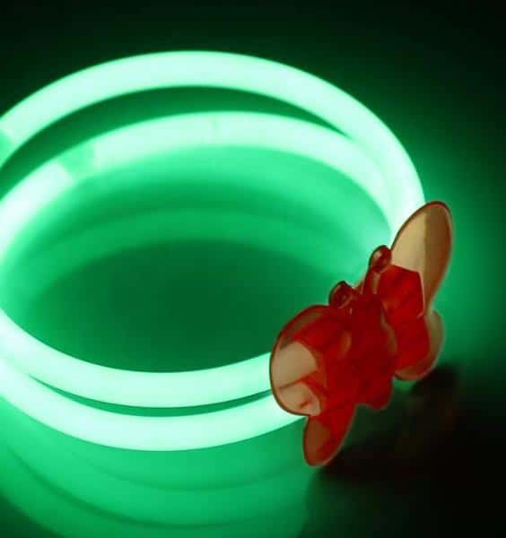 Sommerfugle Armbånd - Selvlysende