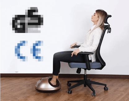 Shiatsu fodmassageapparat med varme