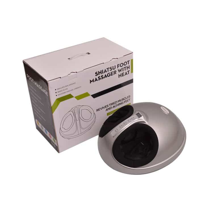 Shiatsu fodmassageapparat med varme