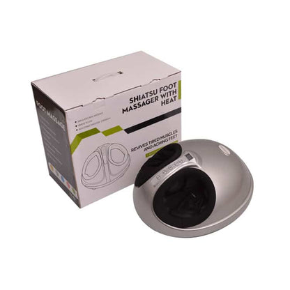 Shiatsu fodmassageapparat med varme