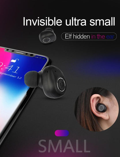 Trådløse in-ear Høretelefoner Bluetooth Shocking Bass