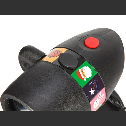 LED Magic Light Projektor – med 12 bevægelige lysmotiver