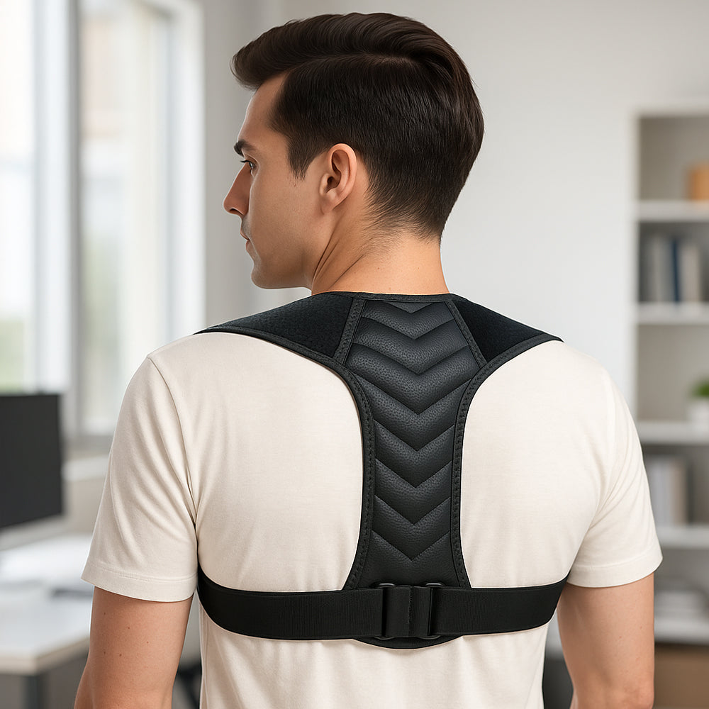 Justerbart holdningskorrigerende rygbånd