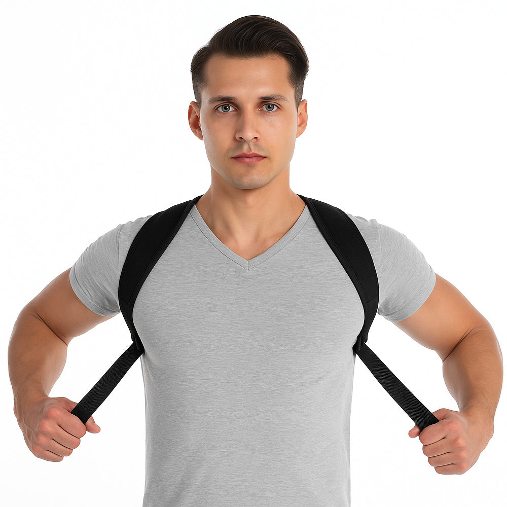 Justerbart holdningskorrigerende rygbånd