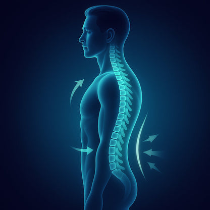 Justerbart holdningskorrigerende rygbånd