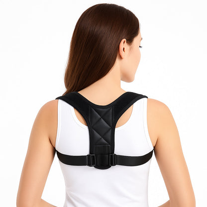 Justerbar holdningskorrigerende rygstøtte