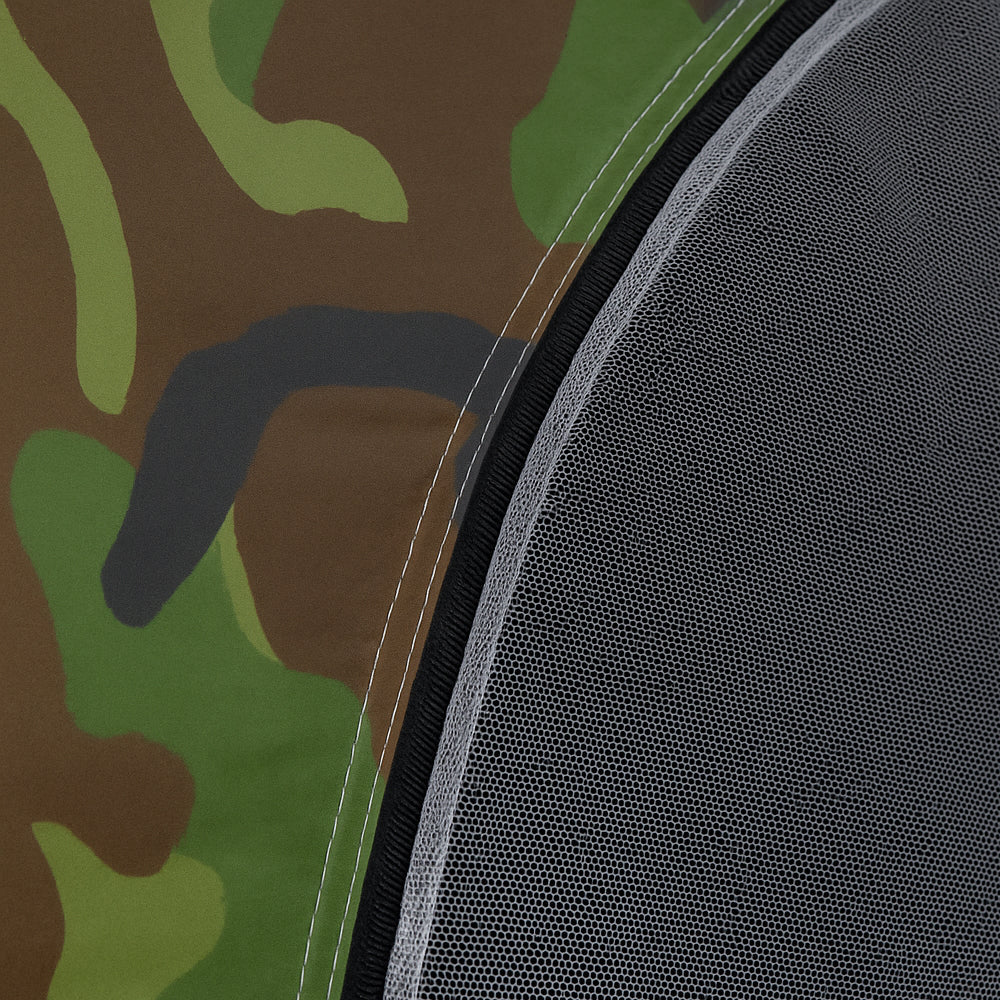 Quick-Up Camouflagetelt til 3–8 personer
