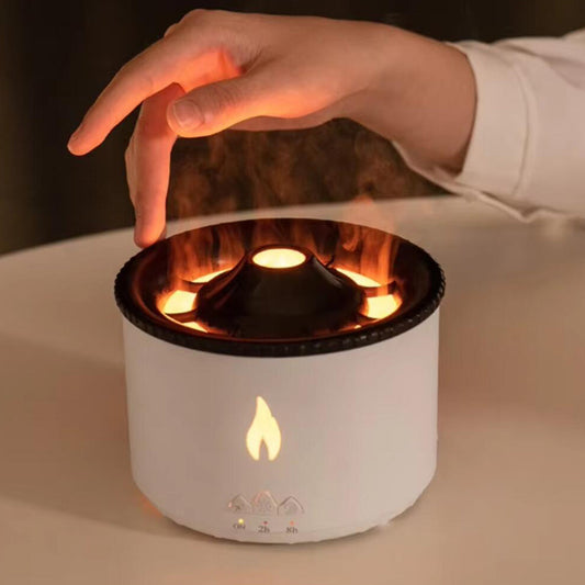 Luft fugter med fjernbetjening og flammeeffekt – Forbedr indeklimaet og skab ro.