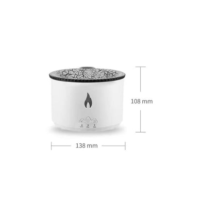 Vulkan-Luft fugter & Aroma Diffuser 360 ml.