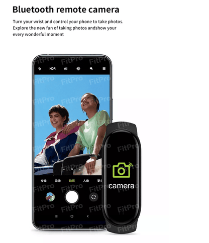 Smartwatch - m/Puls- & blodtryksmåler (vand- og støvafvisende)