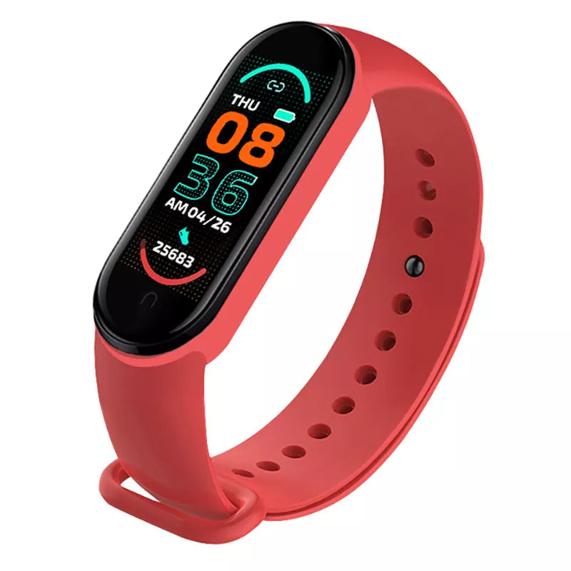 Smartwatch - m/Puls- & blodtryksmåler (vand- og støvafvisende)
