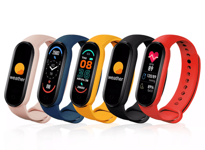 Smartwatch - m/Puls- & blodtryksmåler (vand- og støvafvisende)